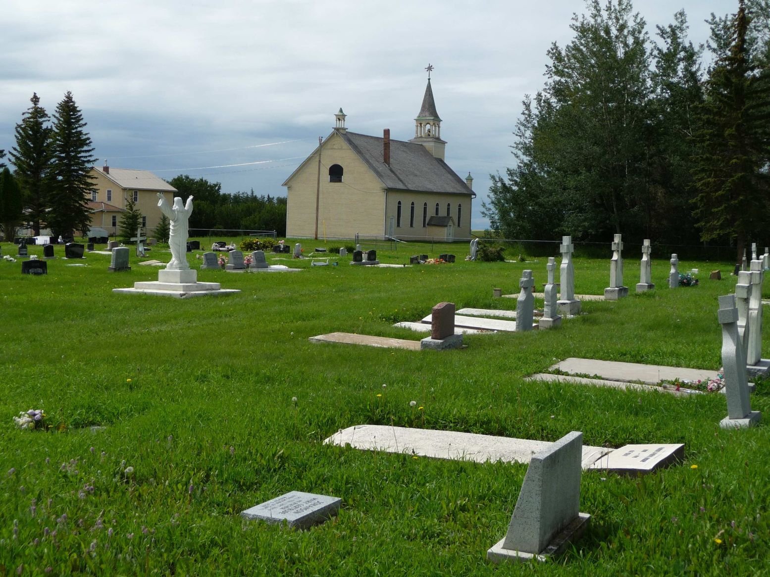 Friedenstal Catholic Cemetary and Church